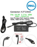Dell 45W Laptop Charger Or With Power Supply Cord For Inspiron 11 -3147 3148 3152 Series - Image 3