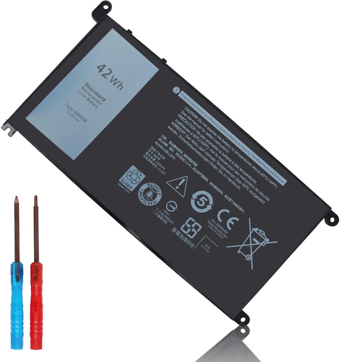 WhatsApp Image 2026-01-30 at 9.46.41 PM (1) Dell WDXOR 42Wh Laptop Internal Battery - Image 1