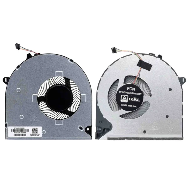 HP 15s-DU Laptop CPU Cooling Fan